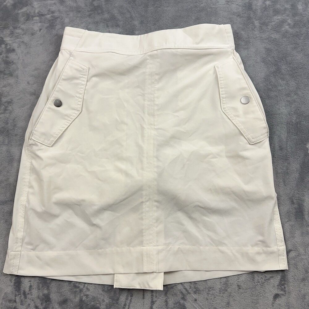 Athleta Skort Womens Size 2 Cream Vienna Cargo Skirt Tennis Golf Hiking